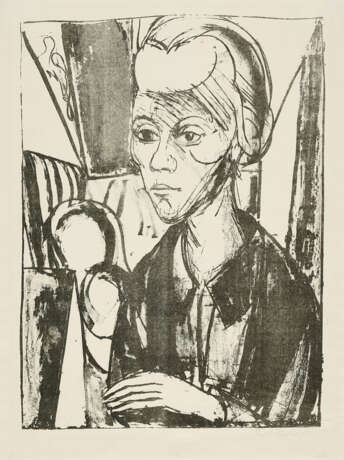 Erich Heckel. Frauenbildnis - photo 1