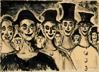 Marcel Marceau. Gaukler