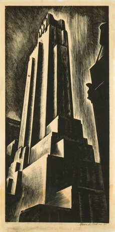 Howard Cook. Lefcourt National Building, New York - photo 1