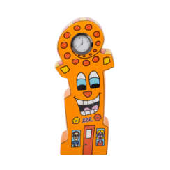 JAMES RIZZI for GOEBEL table clock "A Great Time in My City", 20. Century