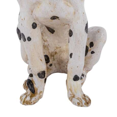 ITALIEN Tierfigur "Dalmatiner", 20. Jahrhundert - фото 5