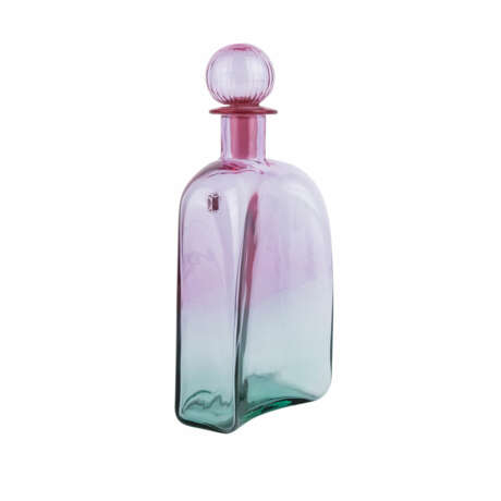 MORETTI, CARLO MURANO, GLASFLASCHE MIT STOPFEN - фото 2