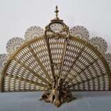 Beautiful fireplace screen Brass Eclecticism Early 20th century - photo 2