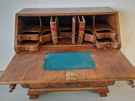 Secr&eacute;taire ancien Noyer Baroque 19th century - photo 4
