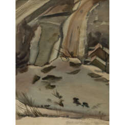 BÖHME, GERD (1899-1978), "Winterlandschaft",