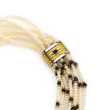 Perlen-Saphircollier - photo 4