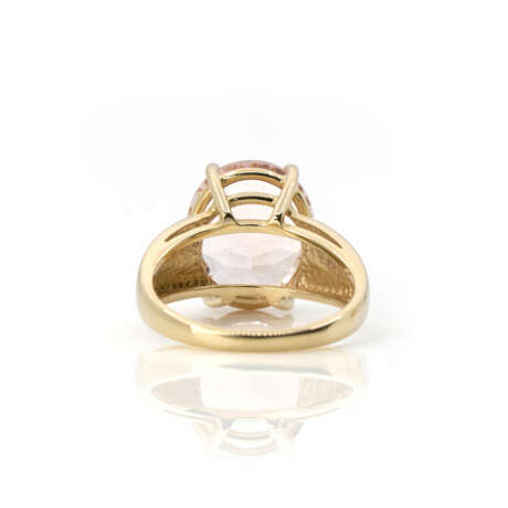 Ring und Anhänger mit Morganitbesatz - photo 5