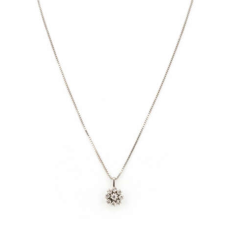 Kette mit Diamant-Anhänger - photo 1