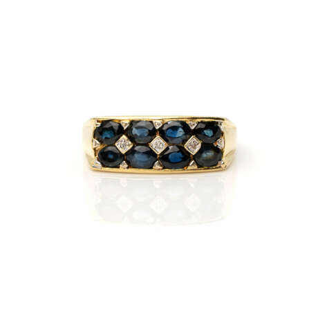 Saphir-Diamantring - photo 1