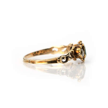 Smaragd-Diamantring - Foto 3