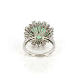Chrysopras-Diamantring - фото 3