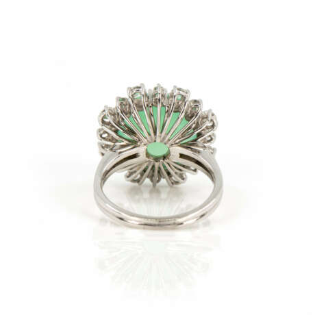 Chrysopras-Diamantring - фото 3