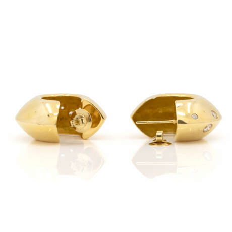 Paar Diamantcreolen - фото 3