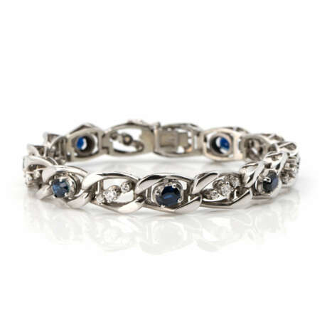 Saphir-Diamantarmband - photo 1