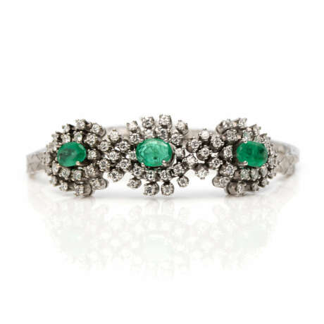Smaragd-Diamant-Armband - photo 1
