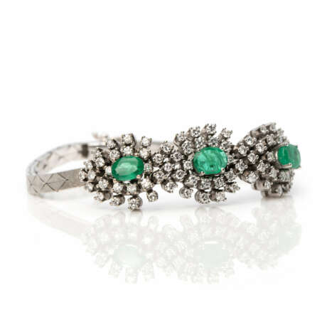 Smaragd-Diamant-Armband - photo 2