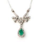 Smaragd-Diamant-Collier - фото 2