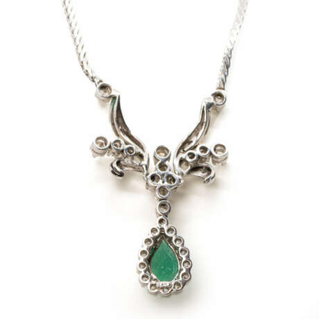 Smaragd-Diamant-Collier - фото 3