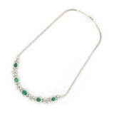 Smaragd-Diamant-Collier - Foto 3