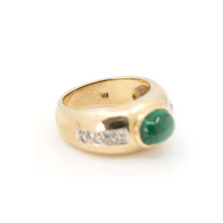 Smaragd-Diamant-Ring - photo 5