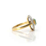 Smaragd-Diamant-Ring - photo 3