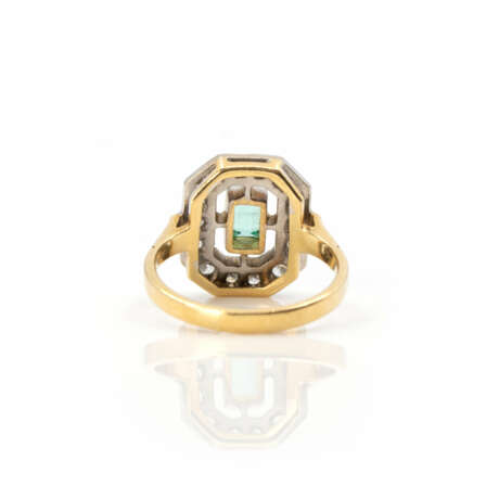Smaragd-Diamant-Ring - photo 4