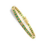 Smaragd-Diamantarmband - фото 1