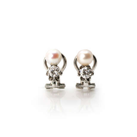 Diamant-Perlohrclips - photo 1