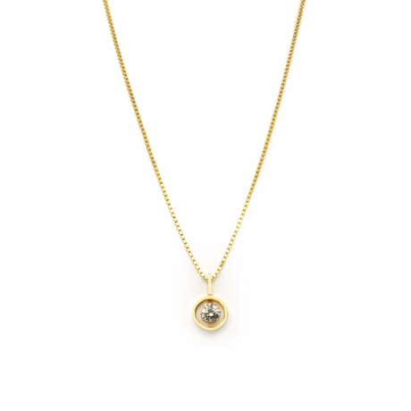 Kette mit Diamantanhänger - photo 1