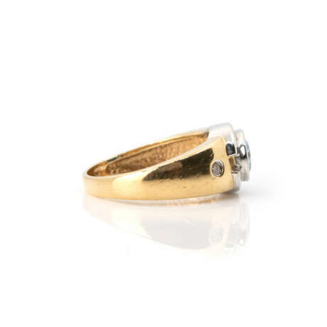 Blautops-Diamantring - Foto 3