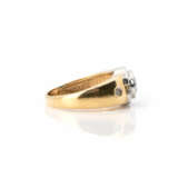 Blautops-Diamantring - Foto 3