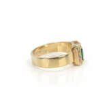 Smaragd-Diamantring - Foto 3