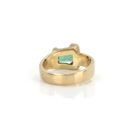 Smaragd-Diamantring - Foto 4