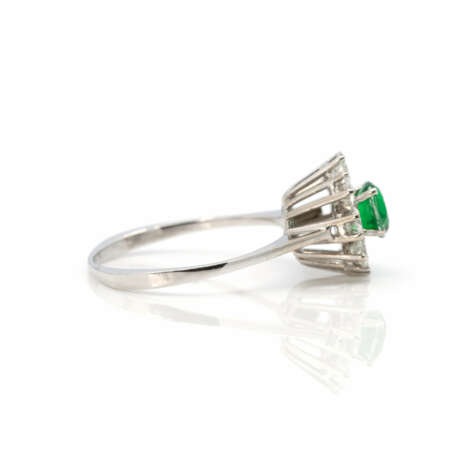Smaragd-Diamant-Ring - photo 3