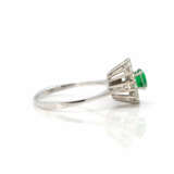 Smaragd-Diamant-Ring - photo 3