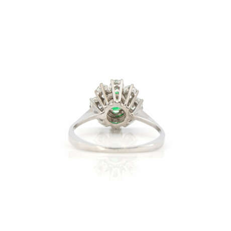 Smaragd-Diamant-Ring - photo 4