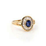 Saphir-Diamant-Ring - photo 2