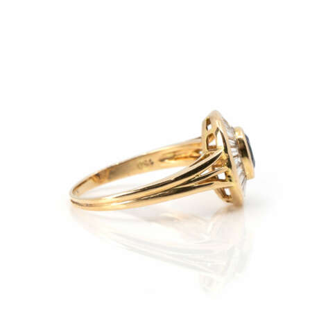 Saphir-Diamant-Ring - photo 3
