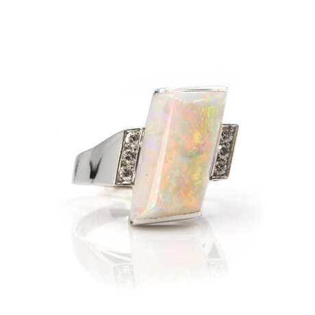 Opal-Diamant-Ring - photo 2