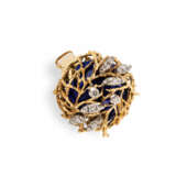 Design-Emaille-Diamantring - Foto 1