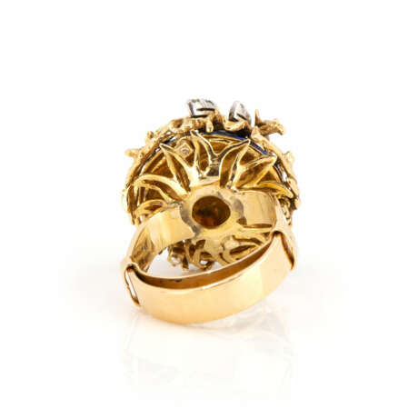 Design-Emaille-Diamantring - Foto 3