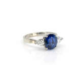 Saphir-Diamantring - Foto 2