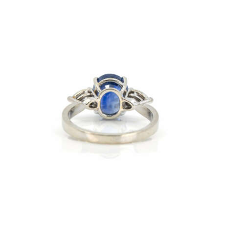 Saphir-Diamantring - Foto 4