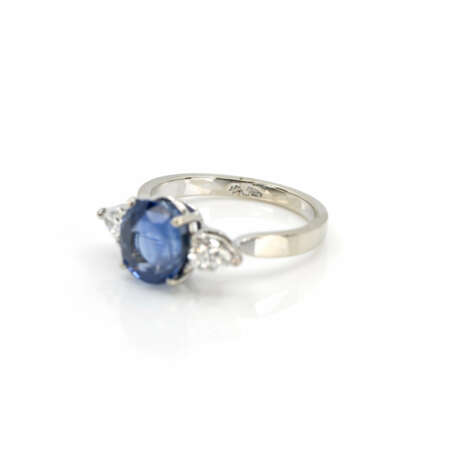 Saphir-Diamantring - Foto 5