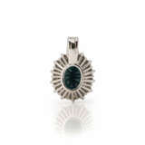 Saphir-Diamant-Anhänger - photo 2