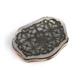 Sleek wallet with mother-of-pearl lids and hidden compartment. Leather Neo-baroque At the turn of 19th -20th century - photo 2