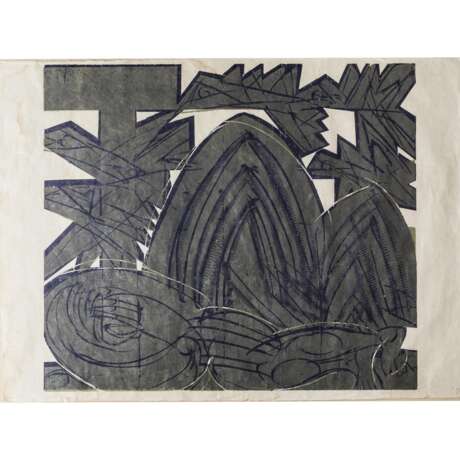 GRIESHABER, HAP (Helmut Andreas Paul, 1909-1981), "Zweiter Fall (VII)", - Foto 1