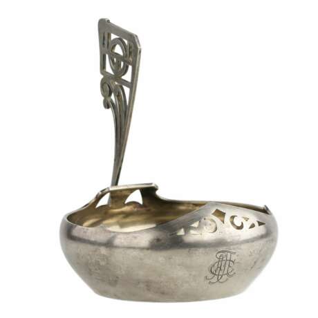 Russian silver ladle in Art Nouveau style. Vasily Andreyev. Moscow 1899-1908 Silver 84 At the turn of 19th -20th century - photo 3