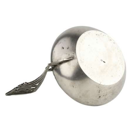Russian silver ladle in Art Nouveau style. Vasily Andreyev. Moscow 1899-1908 Silver 84 At the turn of 19th -20th century - photo 5