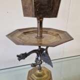 Plat de service en bronze ancien Bronze and brass Antiquity Early 20th century - photo 3